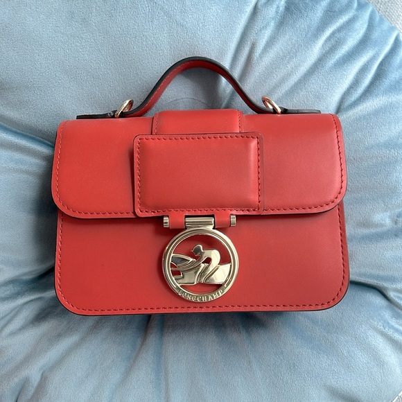 Longchamp Box-Trot XS in Orange - Picture 2 of 9